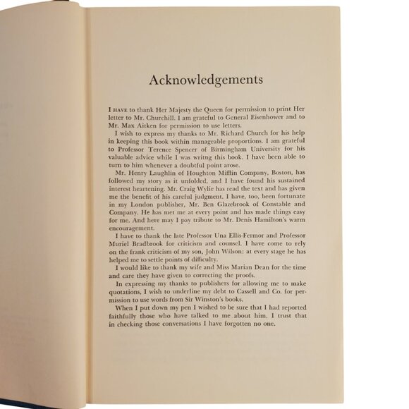 VTG Book "Churchill Taken From the Diaries of Lord Moran" 1st American Ed. 1966 - Picture 5 of 12